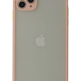 iPhone 12 Pro Max Kılıf Montreal Silikon Kapak - Pembe-(5796)