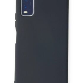Vivo Y11S Kılıf Nano içi Kadife Silikon - Lacivert-(5796)