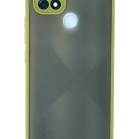 Realme C21 Kılıf Montreal Silikon Kapak - Açık Yeşil-(5796)
