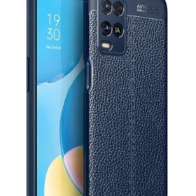 Oppo A54 4G Kılıf Auto Focus Kapak - Lacivert-(5796)
