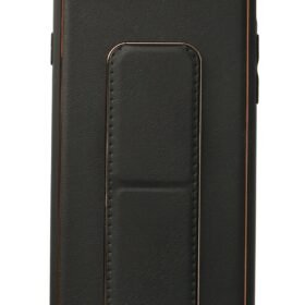 iPhone 7 Kılıf Coco Deri Standlı Kapak - Siyah-(5796)