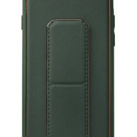 iPhone 7 Kılıf Coco Deri Standlı Kapak - Yeşil-(5796)