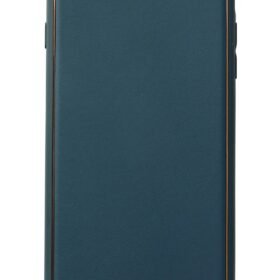 iPhone 7 Plus Kılıf Coco Deri Silikon Kapak - Mavi-(5796)