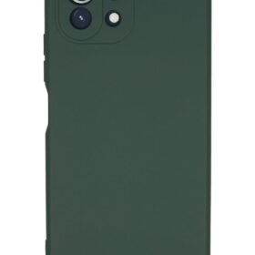 Xiaomi Mİ 11 Lite Kılıf Nano içi Kadife Silikon - Koyu Yeşil-(5796)
