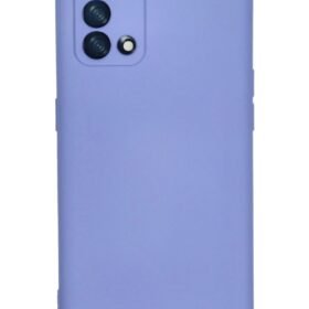 Oppo A74 4G Kılıf Nano içi Kadife Silikon - Lila-(5796)