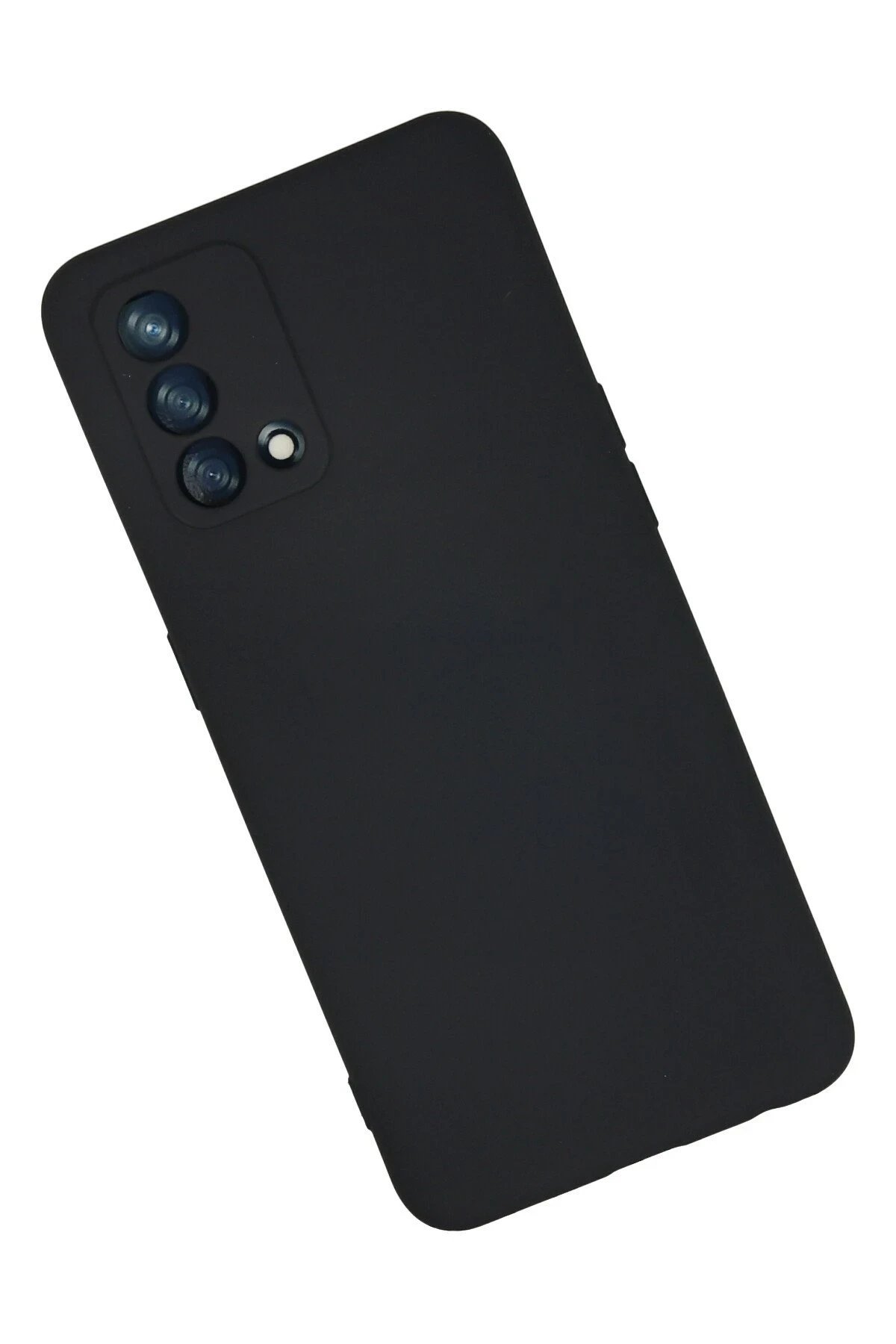 Oppo A74 4G Kılıf Nano içi Kadife Silikon - Lacivert-(5796) - Görsel 2