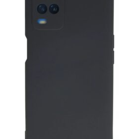 Oppo A54 4G Kılıf Nano içi Kadife Silikon - Lacivert-(5796)