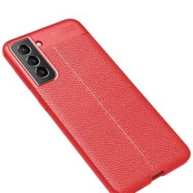 Samsung Galaxy S21 FE Kılıf Auto Focus Kapak - Kırmızı-(5796)