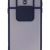 Samsung Galaxy J7 Pro / J730 Kılıf Palm Buzlu Kamera Sürgülü Silikon - Lacivert-(5796)