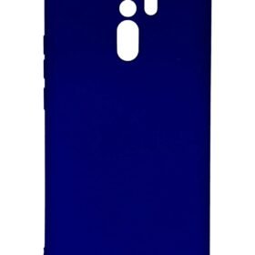 Xiaomi Redmi 9 Kılıf Nano içi Kadife Silikon - Lacivert-(5796)