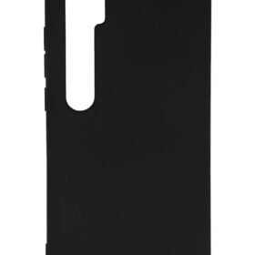 Xiaomi Mi Note 10 Lite Kılıf Nano içi Kadife Silikon - Siyah-(5796)