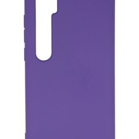 Xiaomi Mi Note 10 Lite Kılıf Nano içi Kadife Silikon - Mor-(5796)