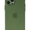 iPhone 12 Pro Max Kılıf Puma Silikon - Yeşil-(5796)