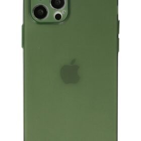 iPhone 12 Pro Max Kılıf Puma Silikon - Yeşil-(5796)
