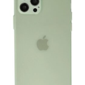 iPhone 12 Pro Max Kılıf Puma Silikon - Açık Yeşil-(5796)