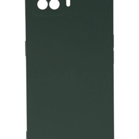 Oppo A73 Kılıf Nano içi Kadife Silikon - Koyu Yeşil-(5796)