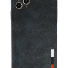 iPhone 11 Pro Max Kılıf Loop Deri Silikon - Lacivert-(5796)