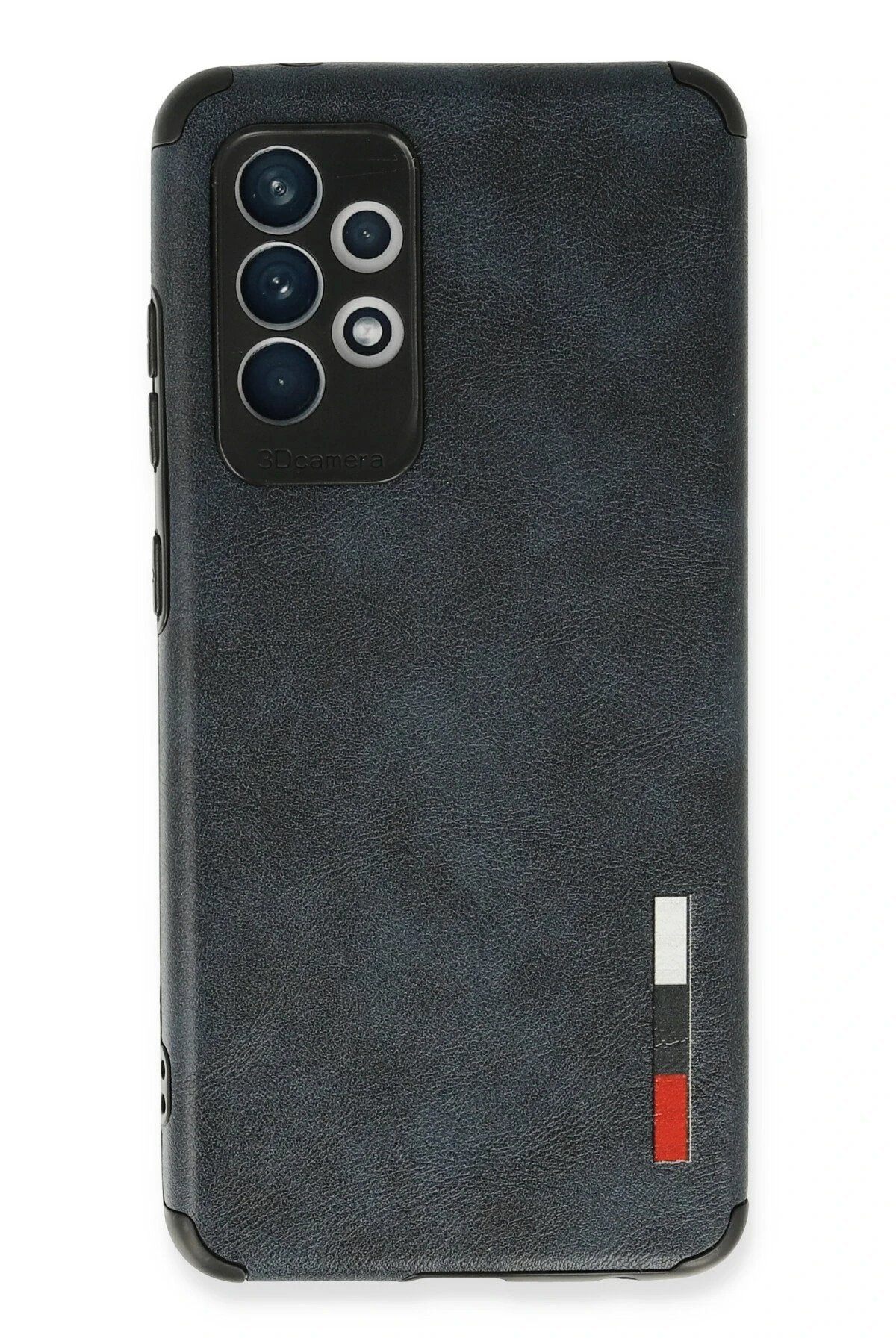 Samsung Galaxy A72 Kılıf Loop Deri Silikon - Lacivert-(5796)