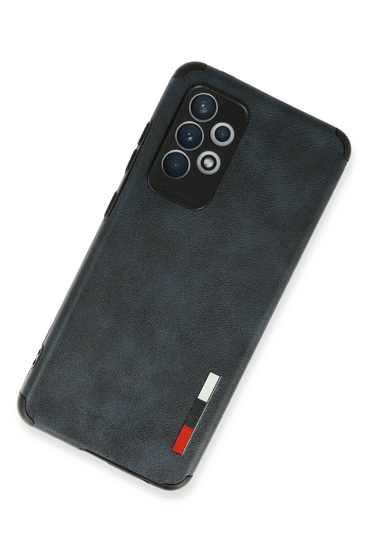 Samsung Galaxy A72 Kılıf Loop Deri Silikon - Lacivert-(5796) - Görsel 2