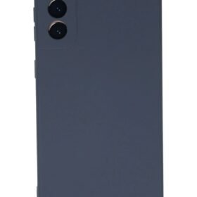 Samsung Galaxy S21 Plus Kılıf Nano içi Kadife Silikon - Gri-(5796)