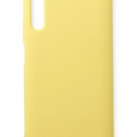 Huawei P Smart Pro / Y9S Kılıf Nano içi Kadife Silikon - Sarı-(5796)