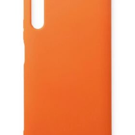 Huawei P Smart Pro / Y9S Kılıf Nano içi Kadife Silikon - Turuncu-(5796)