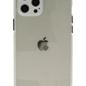 iPhone 12 Pro Kılıf Miami Şeffaf Silikon - Şeffaf-(5796)