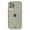 iPhone 12 Pro Kılıf Liva Taşlı Silikon - Mor-(5796)