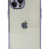 iPhone 12 Pro Max Kılıf Lensli Silikon - Mor-(5796)