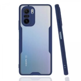 Xiaomi Poco F3 Kılıf Platin Silikon - Lacivert-(5796)
