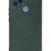 General Mobile GM 21 Kılıf Nano içi Kadife Silikon - Koyu Yeşil-(5796)