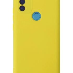 General Mobile GM 21 Plus Kılıf Nano içi Kadife Silikon - Sarı-(5796)