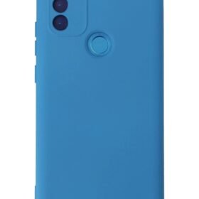 General Mobile GM 21 Plus Kılıf Nano içi Kadife Silikon - Mavi-(5796)
