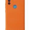 General Mobile GM 21 Plus Kılıf Nano içi Kadife Silikon - Turuncu-(5796)