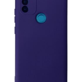 General Mobile GM 21 Plus Kılıf Nano içi Kadife Silikon - Mor-(5796)