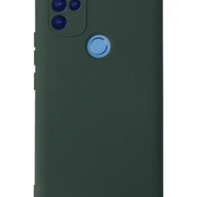 General Mobile GM 21 Pro Kılıf Nano içi Kadife Silikon - Koyu Yeşil-(5796)