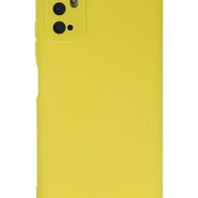 Xiaomi Redmi Note 10 5G Kılıf Nano içi Kadife Silikon - Sarı-(5796)
