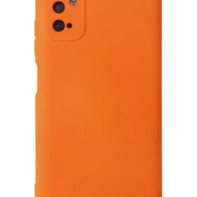 Xiaomi Redmi Note 10 5G Kılıf Nano içi Kadife Silikon - Turuncu-(5796)