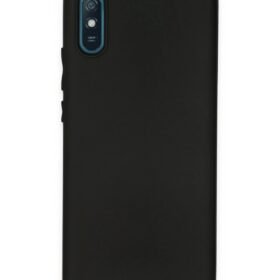 Xiaomi Redmi 9A Kılıf First Silikon - Siyah-(5796)