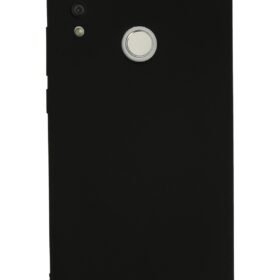 Huawei P Smart 2019 Kılıf Nano içi Kadife Silikon - Siyah-(5796)