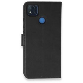 Xiaomi Redmi 9C Kılıf Trend S Plus Kapaklı Kılıf - Siyah-(5796)