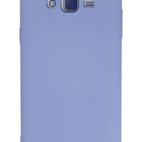 Samsung Galaxy J7 Kılıf Nano içi Kadife Silikon - Lila-(5796)