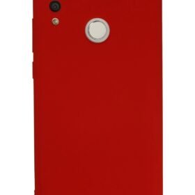 Huawei P Smart 2019 Kılıf Nano içi Kadife Silikon - Kırmızı-(5796)