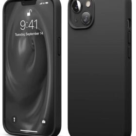 iPhone 14 Kılıf First Silikon - Siyah-(5796)