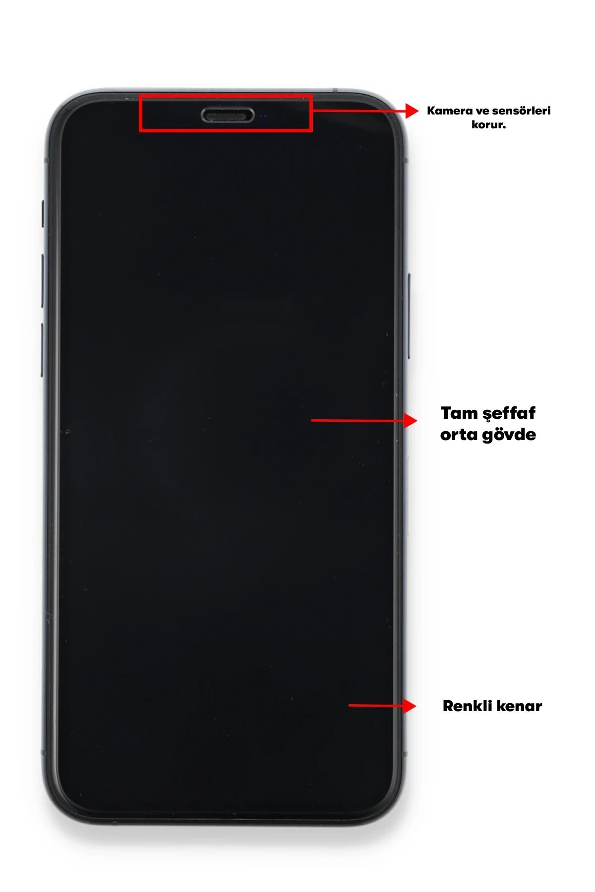 iPhone 13 Mini Seramik Nano Ekran Koruyucu-(5796) - Görsel 4