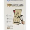 iPhone 13 Mini Mat Seramik Nano Ekran Koruyucu-(5796)
