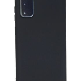 Samsung Galaxy S20 Kılıf Nano içi Kadife Silikon - Lacivert-(5796)