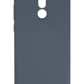 Huawei Mate 10 Lite Kılıf Nano içi Kadife Silikon - Gri-(5796)