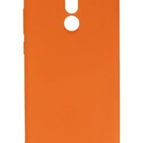 Huawei Mate 10 Lite Kılıf Nano içi Kadife Silikon - Turuncu-(5796)