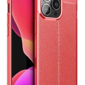 iPhone 13 Pro Max Kılıf Auto Focus Kapak - Kırmızı-(5796)